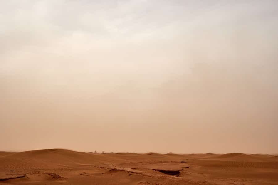 Photo Dust barrier