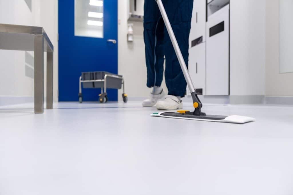 Photo Cleaned surfaces