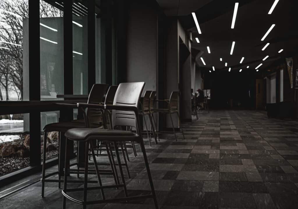 Photo Sparkling workspace