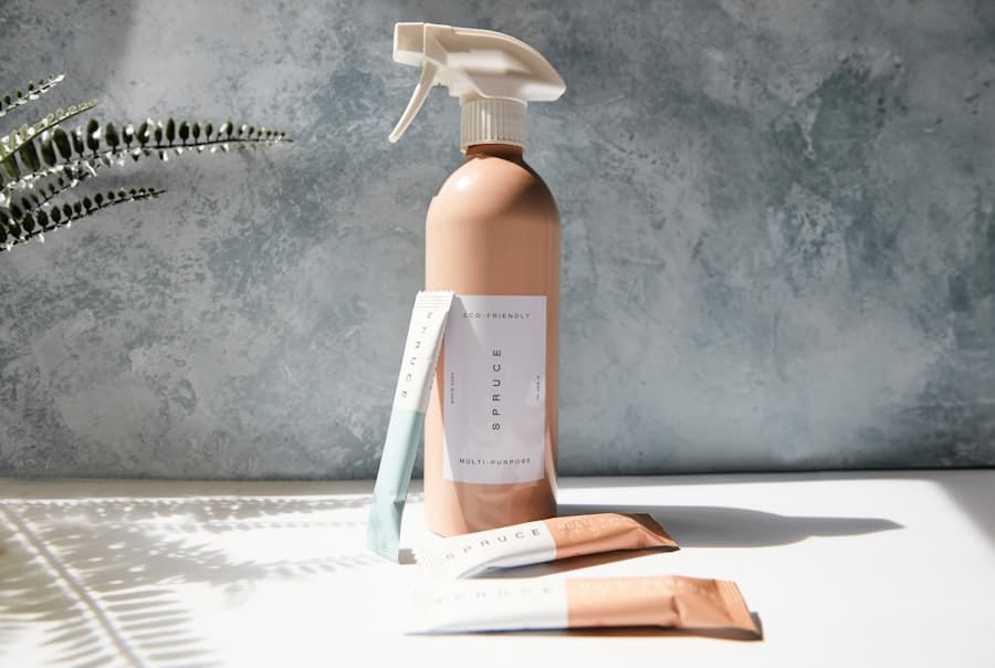 Photo Eco-friendly cleaning products