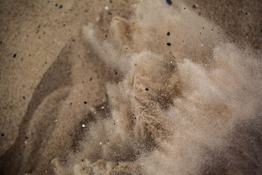 Photo Dust and debris