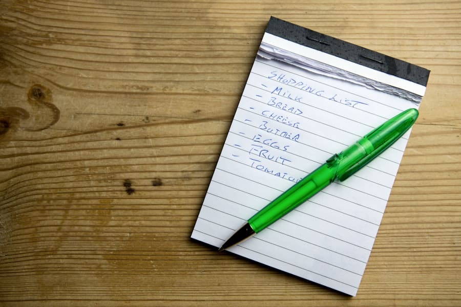 Photo Cleaning checklist