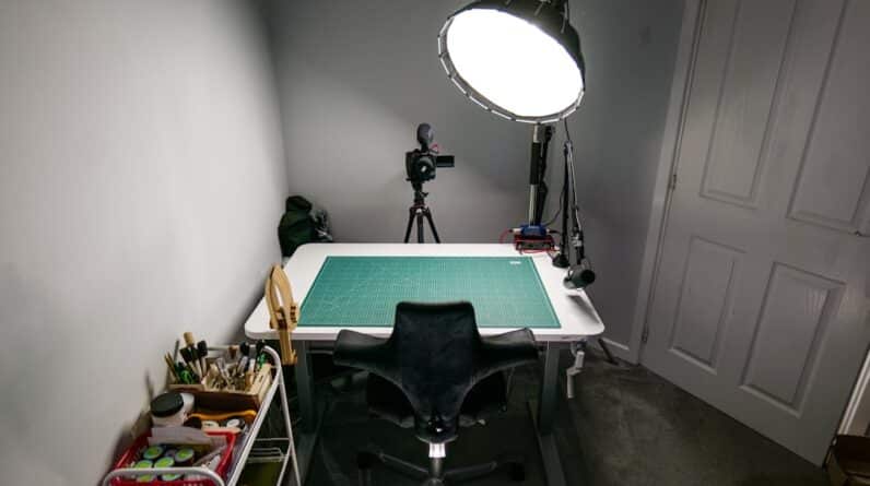 Photo Cleaned workspace