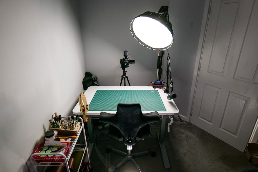 Photo Cleaned workspace