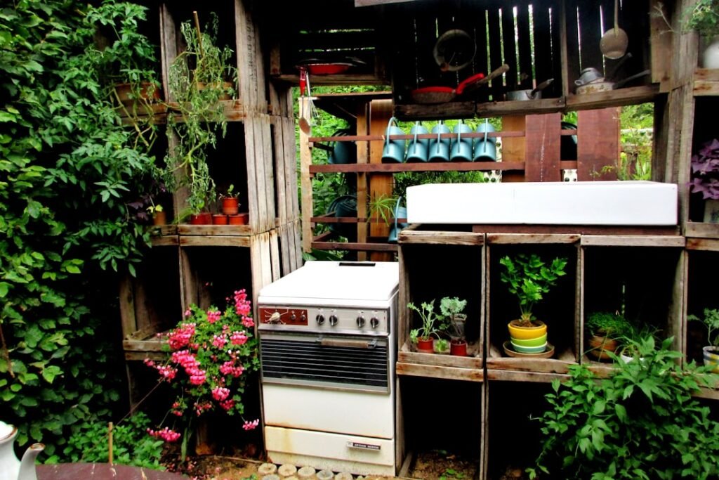Photo Outdoor kitchen