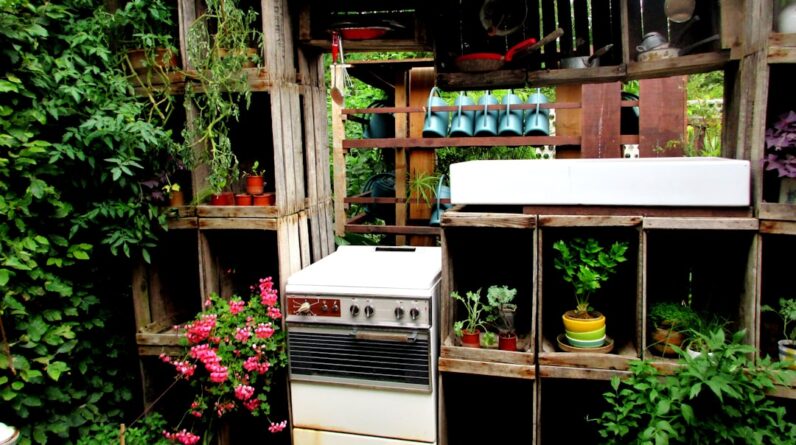 Photo Outdoor kitchen