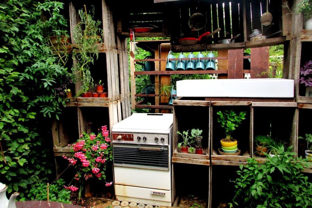Photo Outdoor kitchen