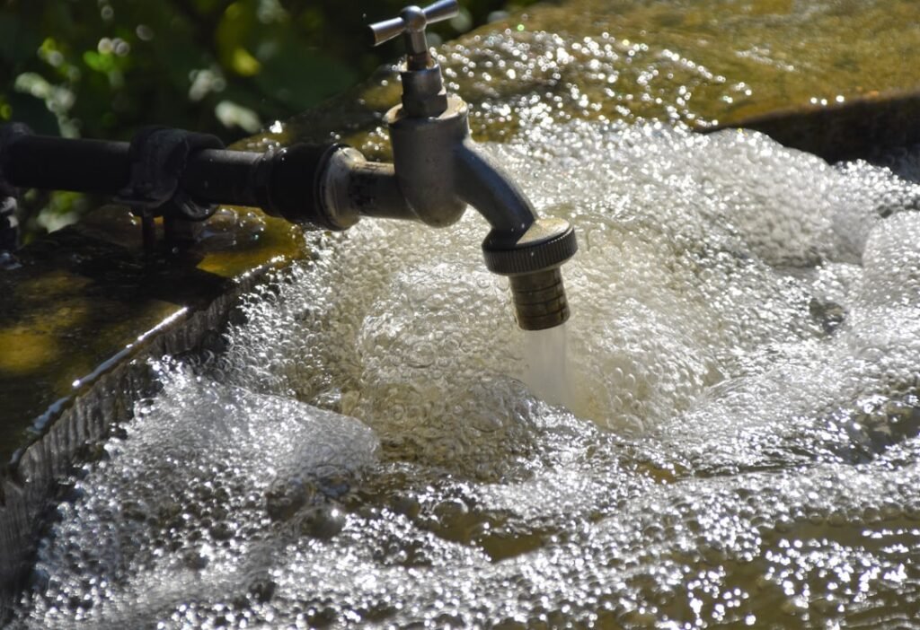 Photo Outdoor faucet