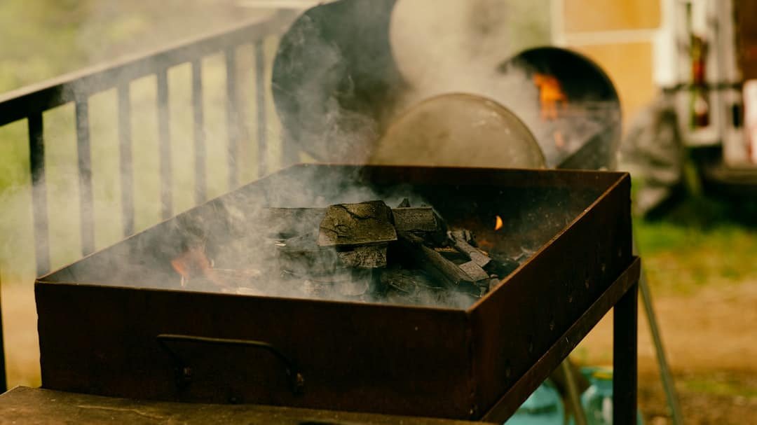 Photo Grilling station