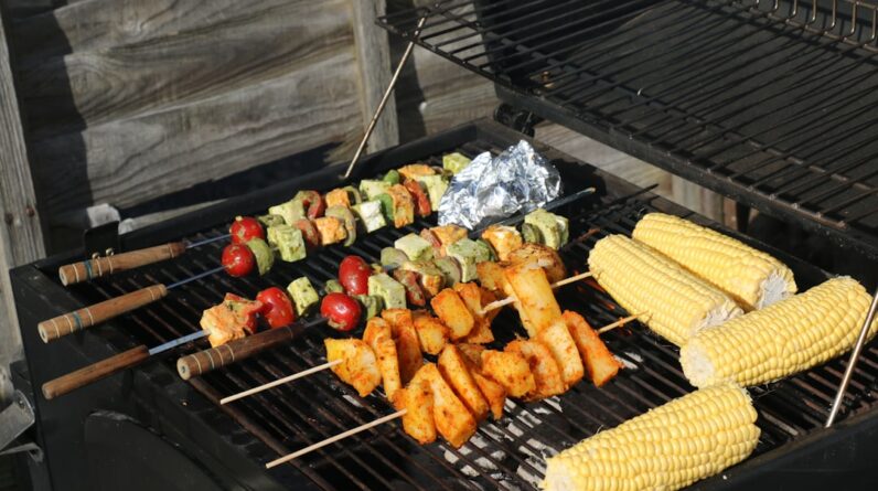 Photo Outdoor grill