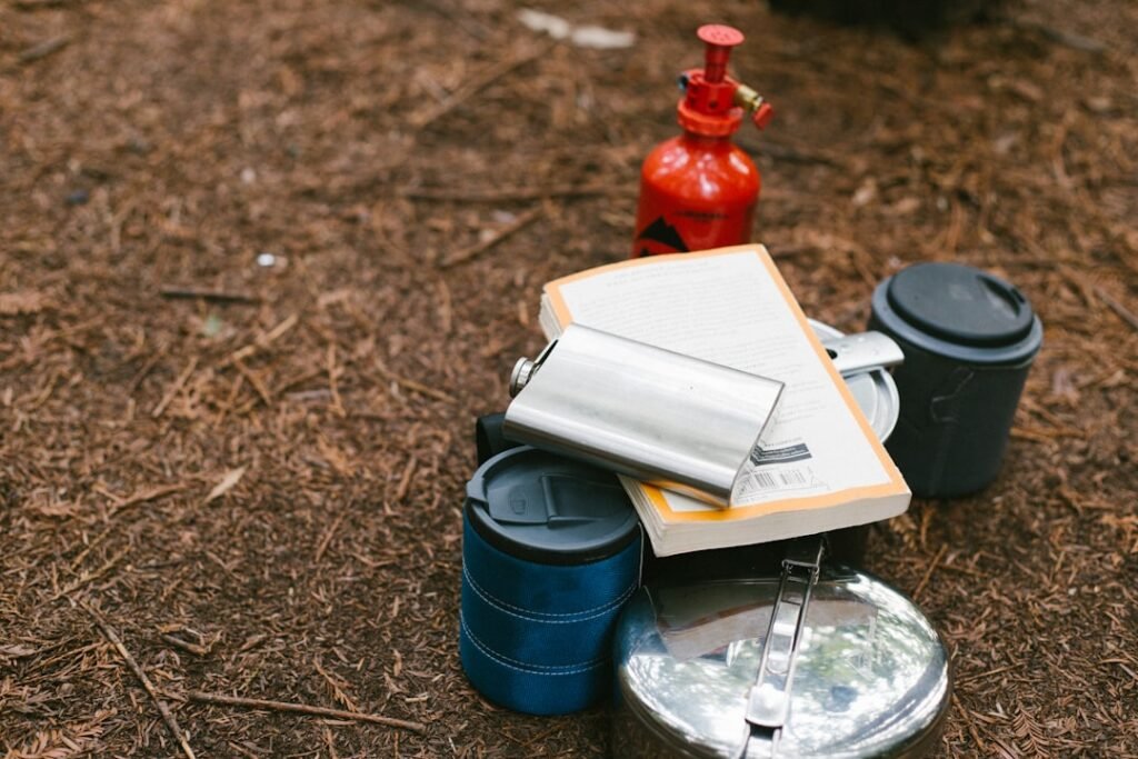 Photo outdoor kitchen equipment cleaning