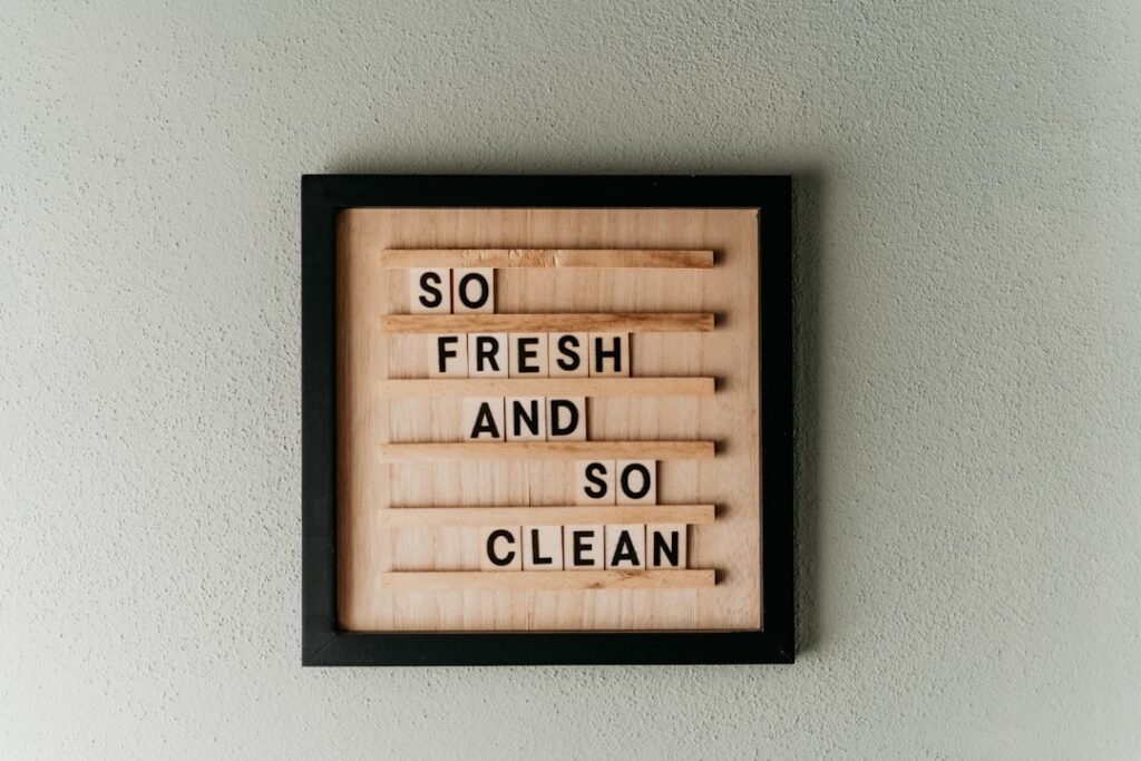 Photo Cleaned space