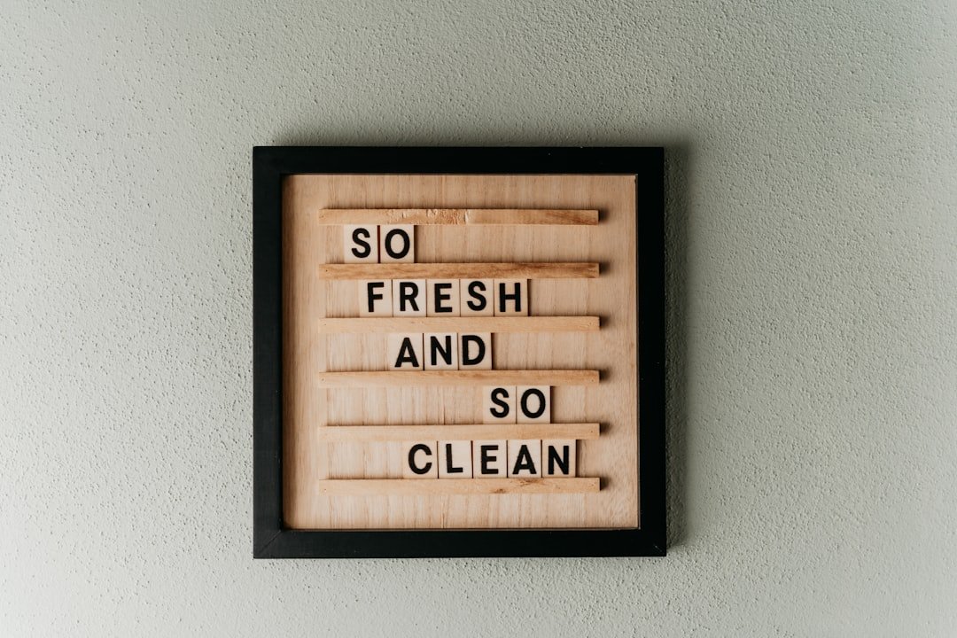 Photo Cleaned space