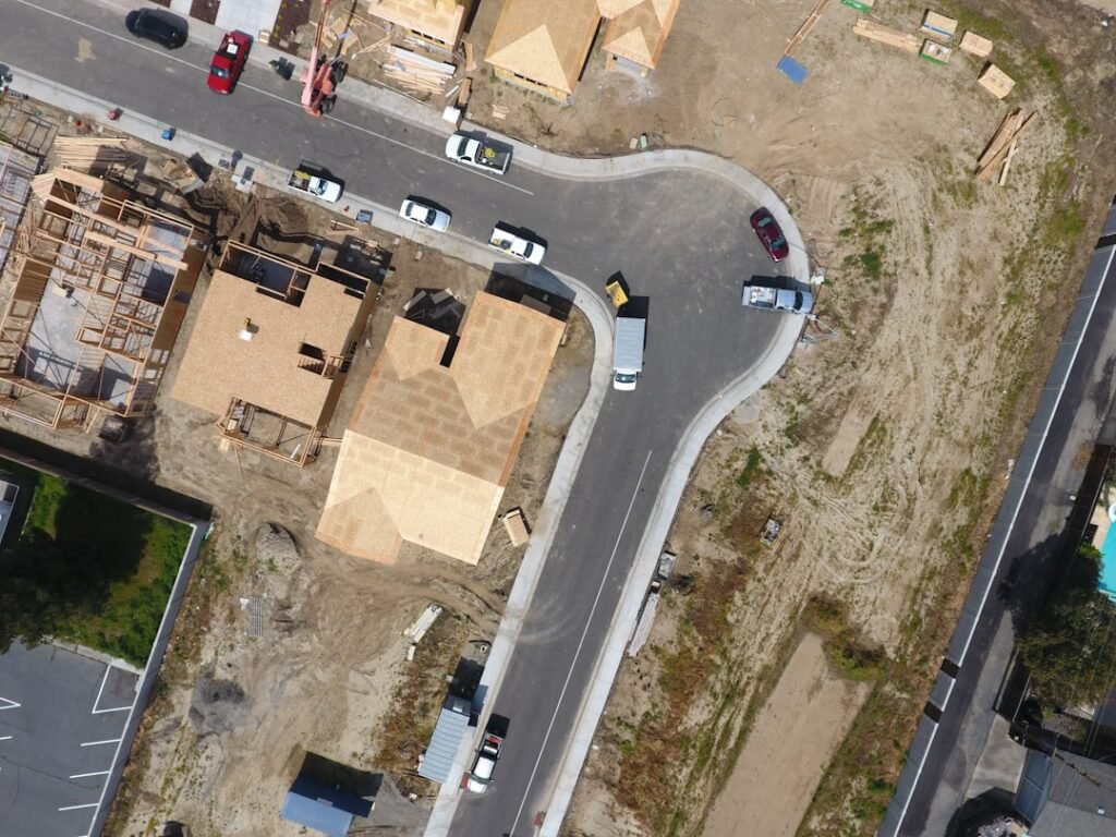 Photo Contractor Bags Hold Concrete